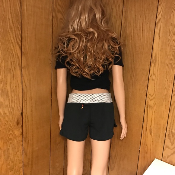 Lululemon Stripe Speed Short black & White Size None - Picture 9 of 14